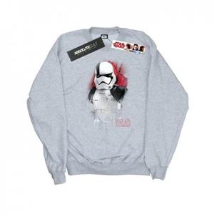 Star Wars Heren The Last Jedi Stormtrooper geborsteld sweatshirt L grijs