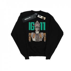 Star Wars Heren The Mandalorian IG-11 Bounty Hunter Sweatshirt M wit