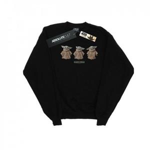 Star Wars Heren The Mandalorian The Child Poses Sweatshirt M wit