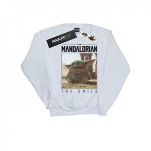 Star Wars Mens The Mandalorian The Child Frame Sweatshirt L wit