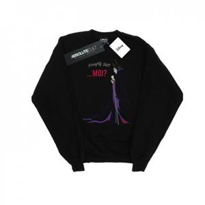 Disney Heren Maleficent Christmas Naughty List Sweatshirt L zwart
