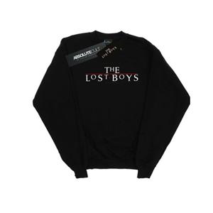 The Lost Boys herensweater met tekstlogo L zwart