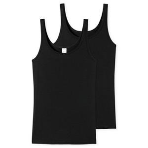 Schiesser Tanktop met structuurmotief in een set van 2 stuks