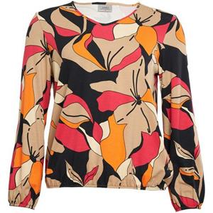 Seidel Moden Shirt met lange mouwen met all-over print, made in germany