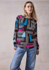 cecil Bedrukte blouse