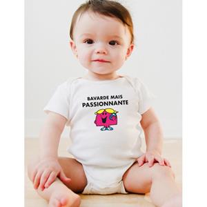 Monsieur Madame Body - BAVARDE MAIS PASSIONNANTE 3/6 mois wit