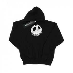 Disney Boys Nightmare Before Christmas Jack Cracked Face Hoodie 12-13 zwart