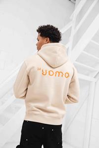 24uomo Mirror Hoodie Beige