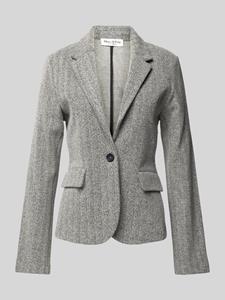 Marc O'Polo Jerseyblazer met visgraatmotief