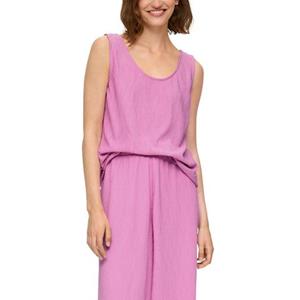 s.Oliver Shirttop met open zoom