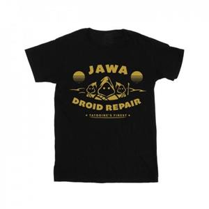 Star Wars Boys Jawa Droid Repair T-Shirt 12-13 zwart