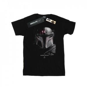 Star Wars Boys The Mandalorian Poster T-Shirt 12-13 zwart