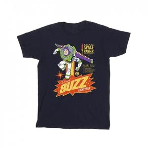 Disney jongens Toy Story Buzz Lightyear Space T-shirt 12-13 zwart