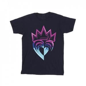 Disney jongens afstammelingen roze kroon T-shirt 5-6 Years wit