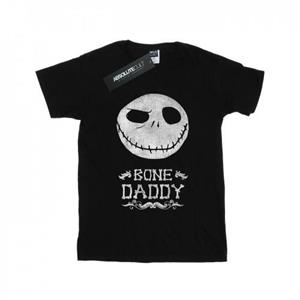 Disney Girls Nightmare Before Christmas Bone Daddy katoenen T-shirt 12-13 zwart