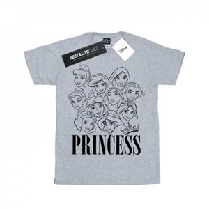 Disney meisjes prinses Multi Faces katoenen T-shirt 9-11 Years wit