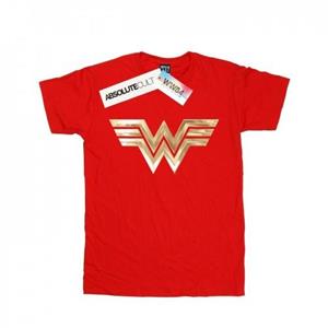 DC Comics Girls Wonder Woman 84 gouden embleem katoenen T-shirt 12-13 wit