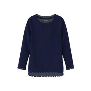 name it Shirt met lange mouwen Nmfnimisa Bakenblauw