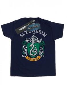 Harry Potter jongens Zwadderich Crest T-shirt 7-8 Years wit