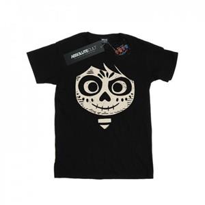 Disney jongens Coco Miguel skelet gezicht T-shirt 12-13 zwart