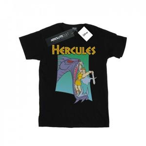 Disney Jongens Hercules Hydra Fight T-shirt 12-13 wit