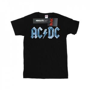 AC/DC jongens T-shirt met blauw ijslogo 12-13 zwart