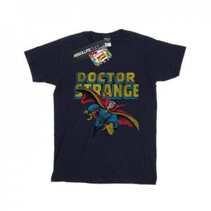 Marvel Boys Doctor Strange vliegend T-shirt 12-13 zwart