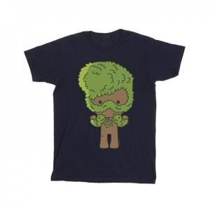 Marvel Boys Ik ben Groot Chibi Flex T-shirt 5-6 Years wit