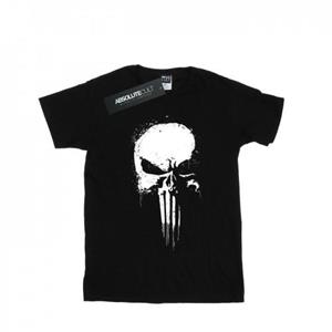 Marvel Boys The Punisher Spray Skull T-shirt 12-13 zwart