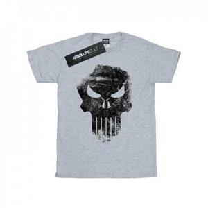 Marvel Boys The Punisher Distressed Skull T-shirt 9-11 Years wit