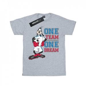 Disney Goofy One Team One Dream T-shirt voor jongens 12-13 wit