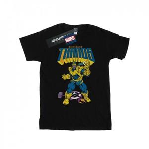 Marvel jongens Thanos Mad Titan Snap T-shirt 9-11 Years wit
