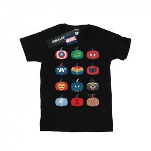 Marvel Boys Avengers pompoen iconen T-shirt 9-11 Years wit