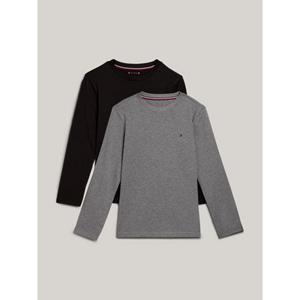 Tommy Hilfiger Crew Neck Longsleeve Shirt Junior (2-pack)