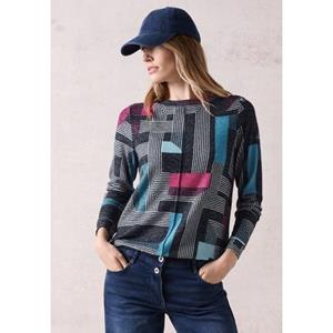 Cecil Shirt met lange mouwen met print all-over