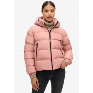 Superdry Hooded Sports Puffer Casual Winterjas Dames L/40