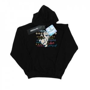 Disney Heren Frozen I Love Warm Hugs Hoodie M wit
