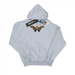 DC Comics Heren Justice League Movie Wonder Woman embleem hoodie M wit