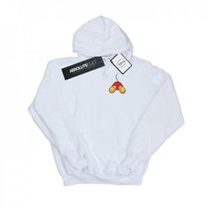 Disney Heren Mickey Mouse-hoodie met print op de achterkant van de borst L wit