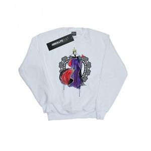 Disney Heren Schurken Maleficent Sketch Sweatshirt L wit