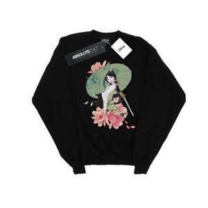 Disney Mulan Magnolia Collage-sweatshirt voor heren M wit