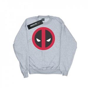 Marvel Deadpool herensweatshirt met groot schoon logo S wit