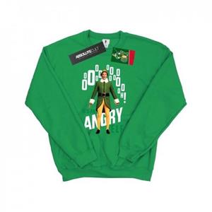 Elf heren boze elf sweatshirt L wit