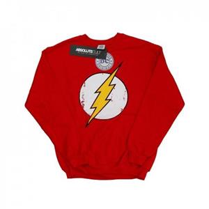 DC Comics Heren Flash Distressed Logo-sweatshirt L rood