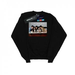 Friends Heren Groepsfoto Milkshakes Sweatshirt S wit