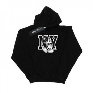 Disney Mickey Mouse NY Kicking-hoodie voor heren L zwart