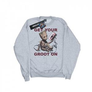 Marvel Heren Guardians of the Galaxy Krijg je Groot op sweatshirt L grijs