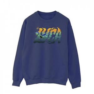 Disney heren Luca zwemsweatshirt L wit