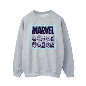 Marvel Comics Glitch-sweatshirt voor heren XXL wit