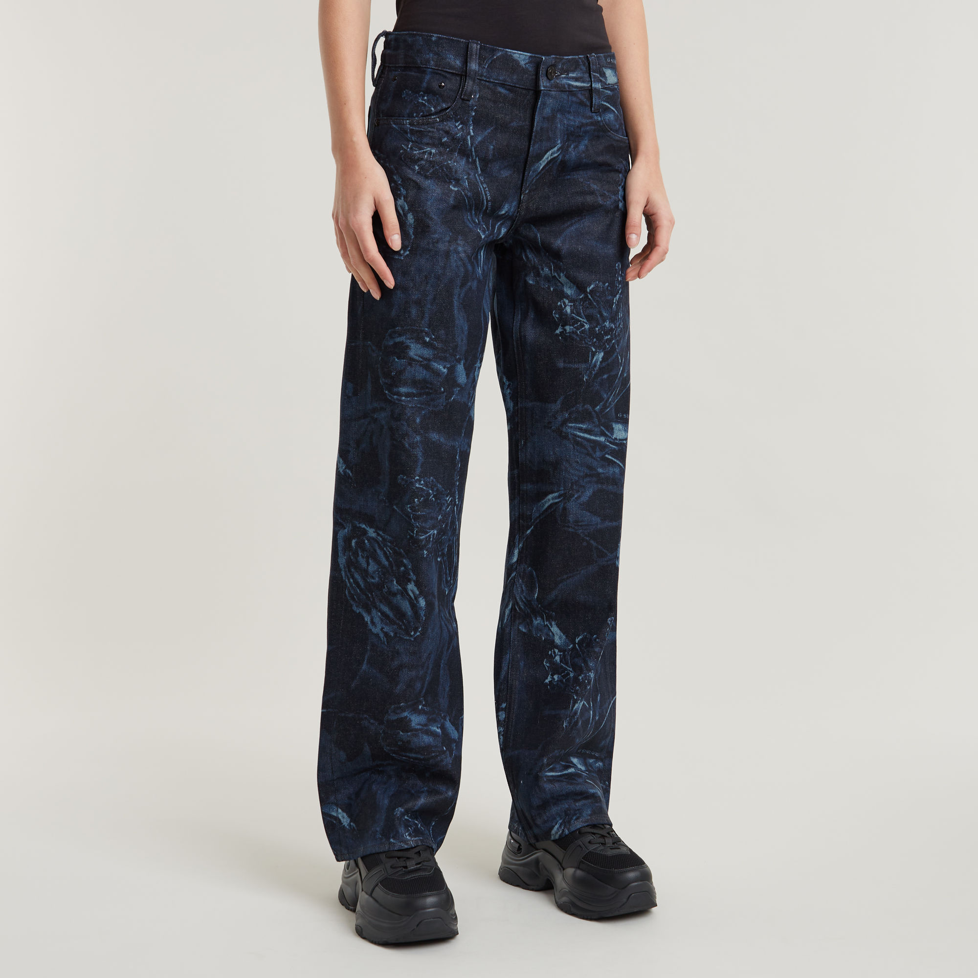 G-Star RAW Judee Low Waist Loose Jeans - Midden blauw - Dames
